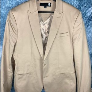 G By Guess Men’s Tan Blazer Size L